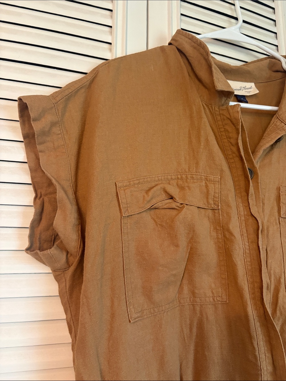 Lightweight Rust Romper - Picture 2 of 7